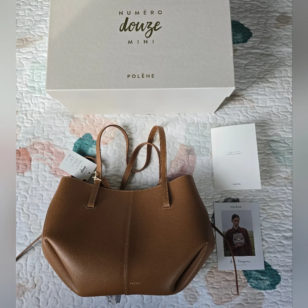 Polene Tan Shoulder Bag - Picture 5 of 15